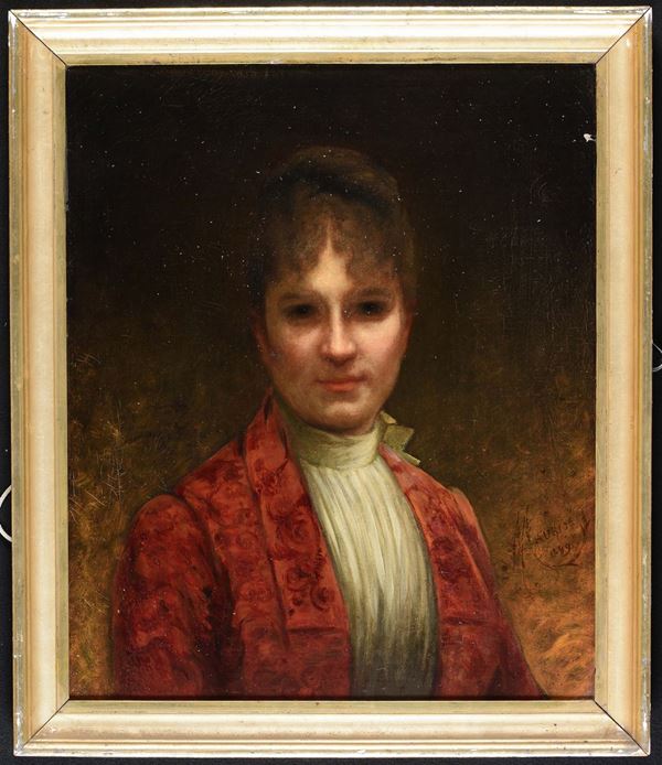 Maurice, 1889 Ritratto femminile