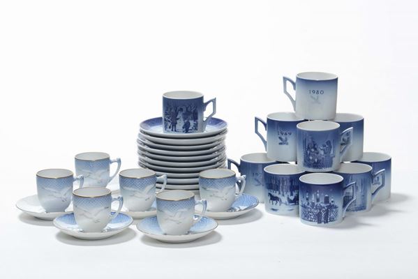 Servizio di tazze e tazzine Royal Copenaghen