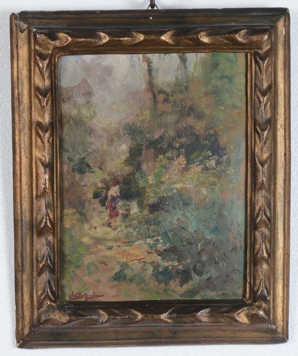 Carlo Arpini (1866-1922) Contadina