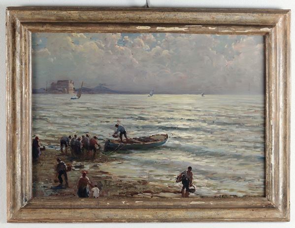 Federico Merella, attr. Marina di Napoli