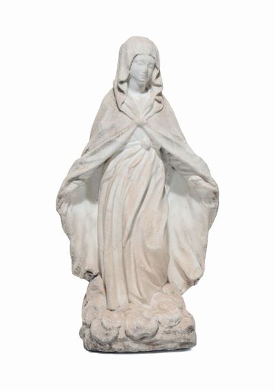 Scultore del XVI Secolomadonna su Nuvola