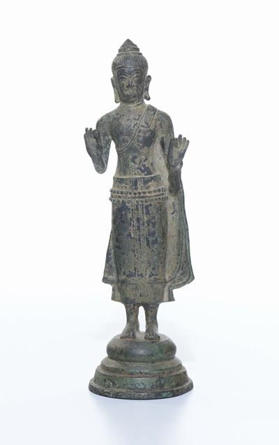 Figura in Bronzo, Cina XX Secolo