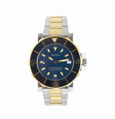 Paul Picot,” le Plongeur N.1”,”sub 300 Professional Super Chronometer Officially Certified”, Orol...