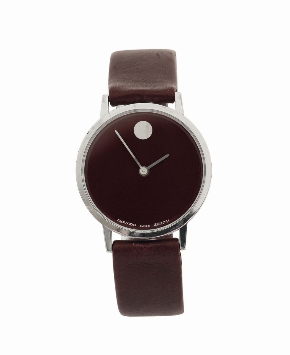 Movado Zenith Museum, Coppia di Orologi in Acciaio, Meccanici. Realizzati nel 1970.