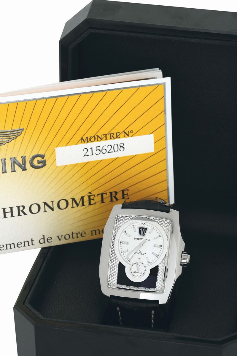Breitling, Ref. A28362, Cassa No.2156208, per Bentley, Orologio da Polso, in Acciaio, Automatico,...