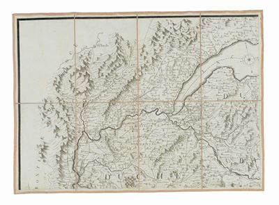 Borgonio, Giovanni Tommasocarta Corografica degli Stati di S. M. il Re di Sardegna Data in Luce D...