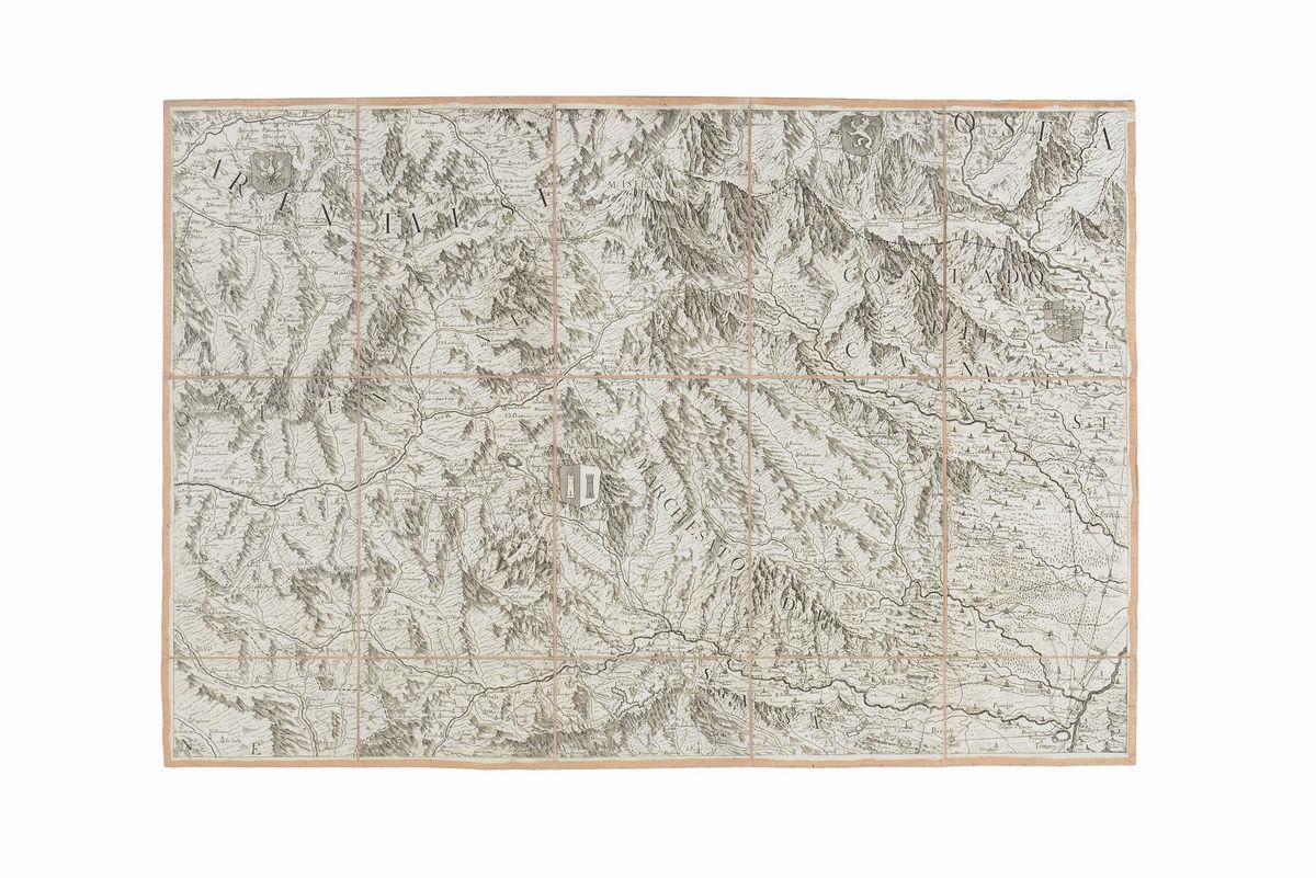 Borgonio, Giovanni Tommasocarta Corografica degli Stati di S. M. il Re di Sardegna Data in Luce D...
