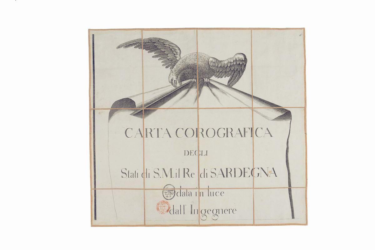 Borgonio, Giovanni Tommasocarta Corografica degli Stati di S. M. il Re di Sardegna Data in Luce D...