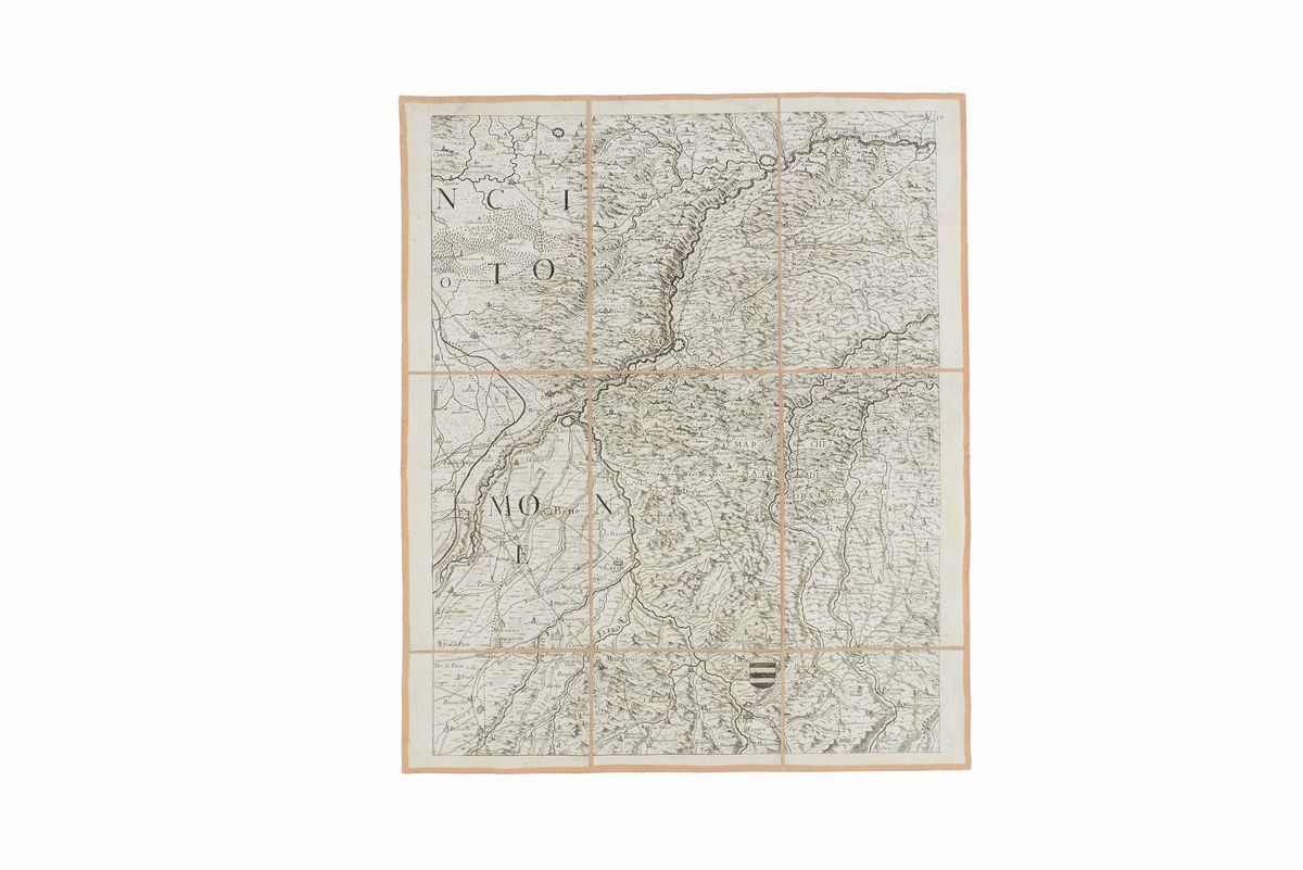 Borgonio, Giovanni Tommasocarta Corografica degli Stati di S. M. il Re di Sardegna Data in Luce D...