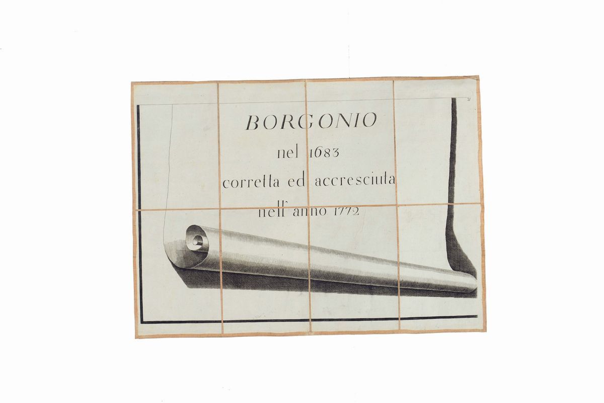 Borgonio, Giovanni Tommasocarta Corografica degli Stati di S. M. il Re di Sardegna Data in Luce D...