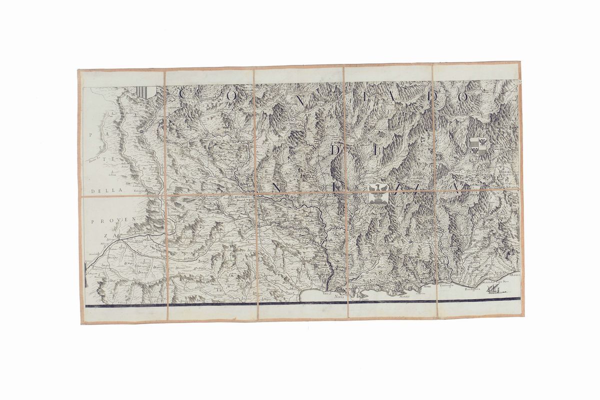 Borgonio, Giovanni Tommasocarta Corografica degli Stati di S. M. il Re di Sardegna Data in Luce D...