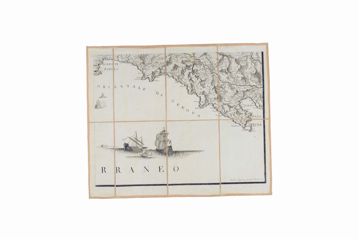 Borgonio, Giovanni Tommasocarta Corografica degli Stati di S. M. il Re di Sardegna Data in Luce D...