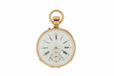 L.fernier & Freres, Besancon,cassa No.76888, Orologio da Tasca in Oro. Realizzato nel 1900.