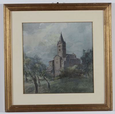 De Lucavisione Notturna della Chiesa dei Conti di Lavagna a San Salvatore