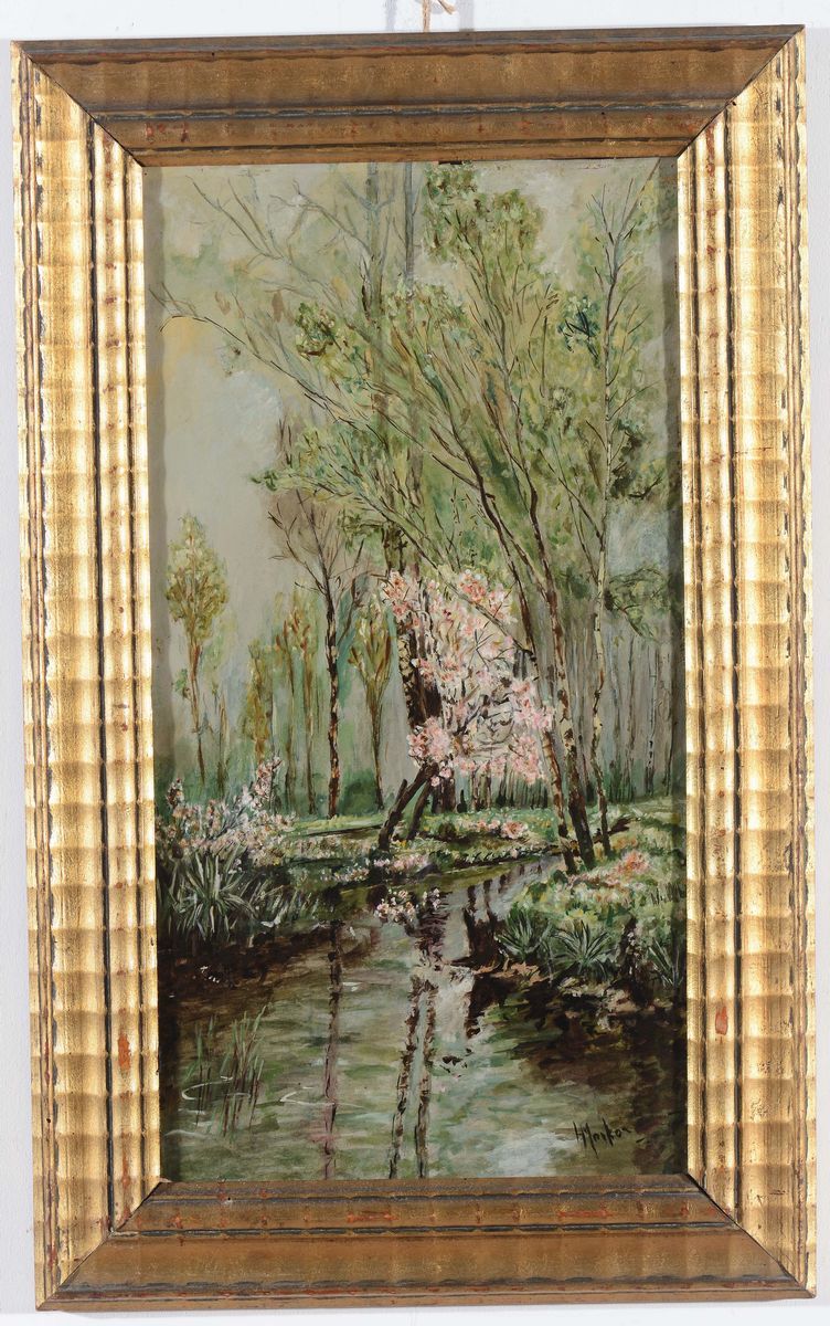 Henry Markò (1855-1921)primavera e Inverno