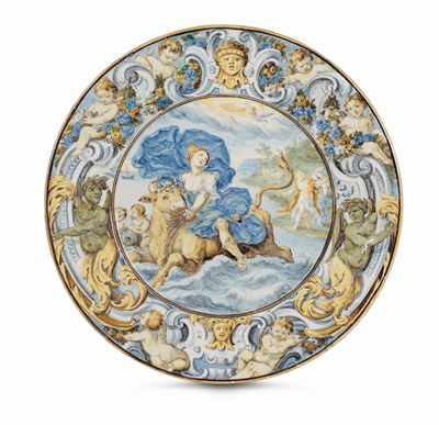 Piatto Castelli, Carlo Antonio Grue, 1700-1715
