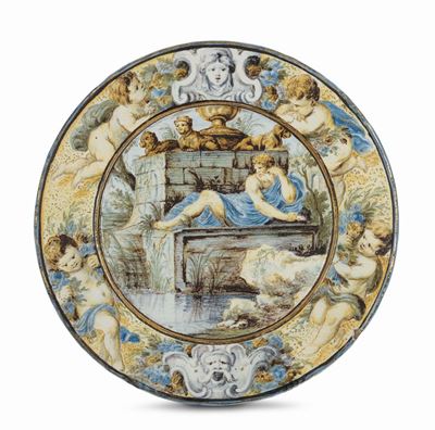 Piatto Castelli, Carlo Antonio Grue, 1716-1723