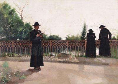 Evasio Montanella (genova 1878 - 1940)figure di Religiosi