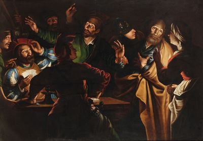 Gerard Van Der Kuijl (gorinchem 1604-1673), Attribuito Ala Negazione di Pietro