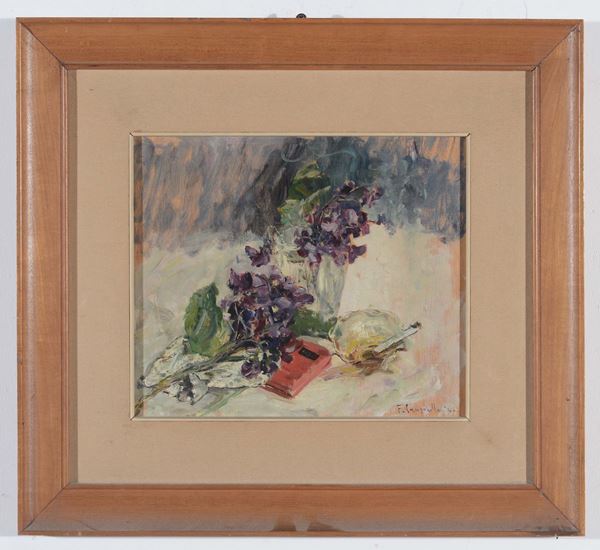 Francesco Cangiullo (1884-1977) Natura morta