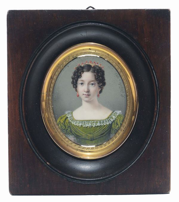 Pietro Nocchi (Roma, 1783 - Lucca, 1854) Maria Luisa Carlotta di Borbone, Principessa di Lucca