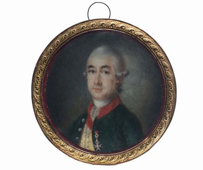 Domenico Garbi (perugia, ?)ritratto di Cavaliere Dell’ordine di Santo Stefano