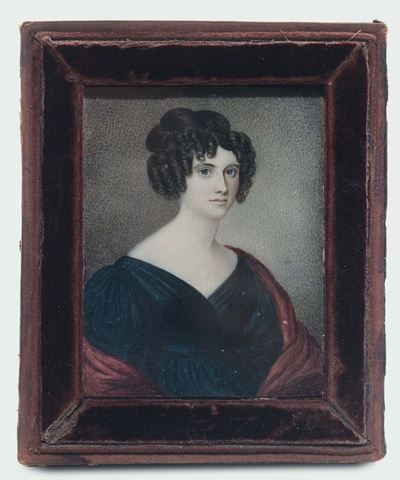 Davide Gaglier (firenze, 1807-1873)ritratto della Marchesa Marianna Florenzi