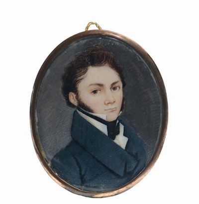 Giacomo Bonetti (brescia, Attivo tra il Terzo e il Sesto Decennio del XIX Secolo)gentiluomo in Gi...
