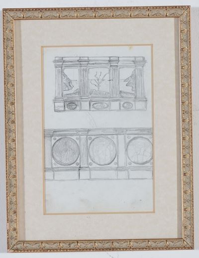 Rubaldo Merello (1872-1922)studio per Boiserie