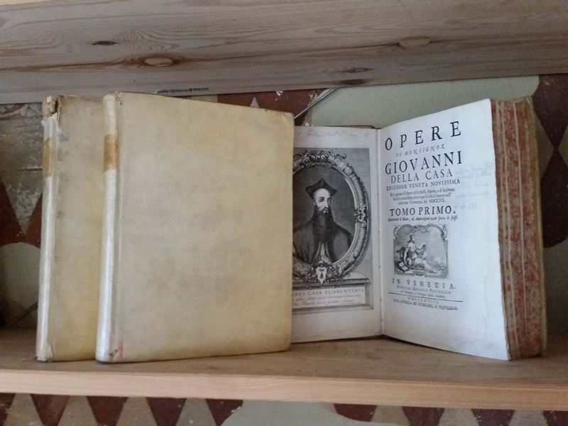 Giovanni Della Casa Opere  - Auction Furnishings from the mansions of the Ercole Marelli heirs and other property - Cambi Casa d'Aste