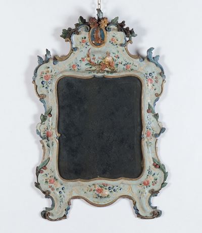 Specchiera da Tavolo Sagomata, Venezia Metà XVIII Secolo
