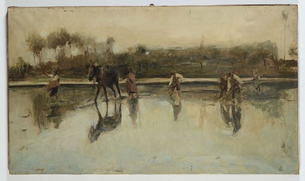 Anonimo del XIX secolo Contadini