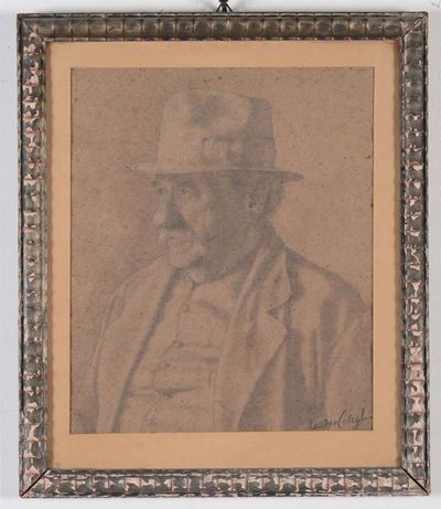 Orazio Celeghin (1906-1984)ritratto di Vecchio