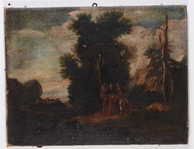 Scuola Italiana del XVIII Secoloincontro di Emmaus