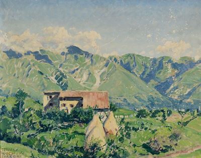 Teodoro Wolf Ferrari (venezia 1878 - San Zenone degli Ezzelini 1945)san Zenone nel Grappa