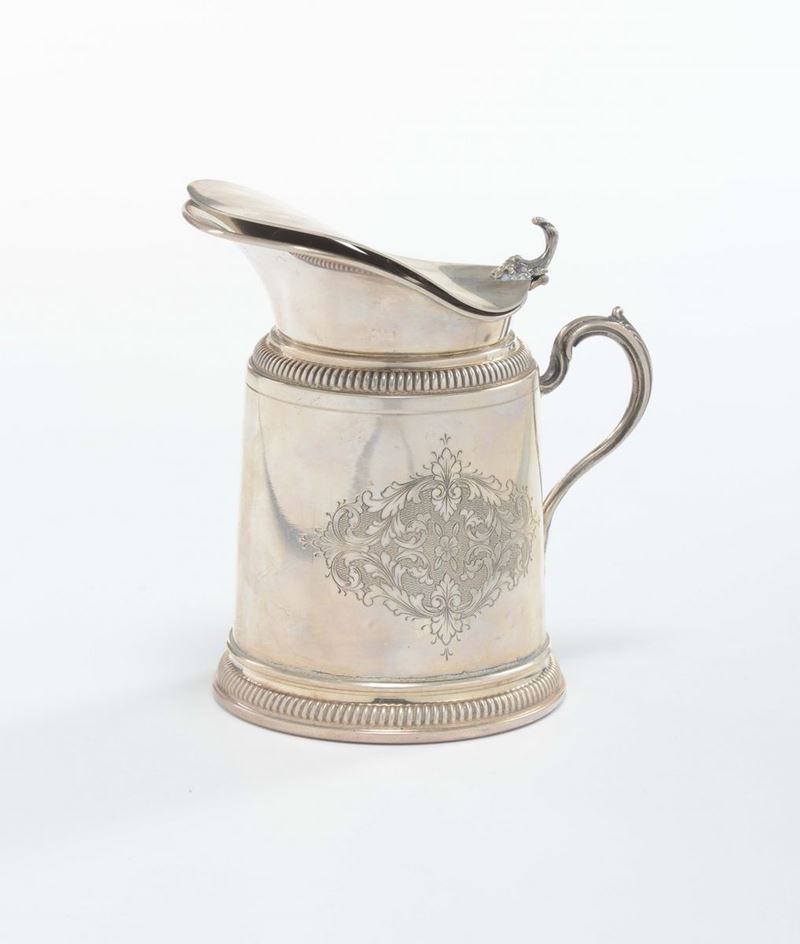 Thermos in argento  - Asta Arredi dalle dimore degli eredi Ercole Marelli e altre provenienze - Cambi Casa d'Aste