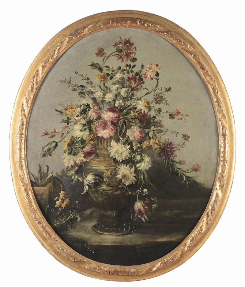 Francesco Guardi (1712-1793), attribuito a Natura morta  - Asta Arredi dalle dimore degli eredi Ercole Marelli e altre provenienze - Cambi Casa d'Aste