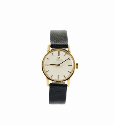 Omega, Cassa No.511137, Movement No. 20832937, Orologio da Polso, da Signora, in Oro Giallo 18k. ...