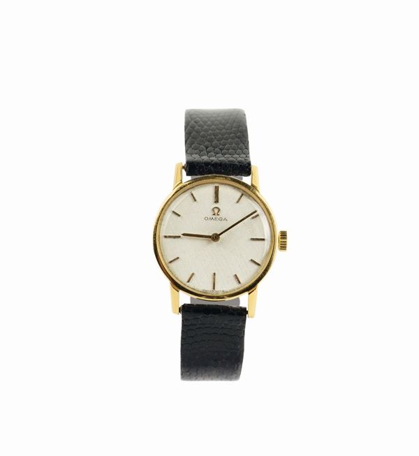 Omega, case No. 511137, movimento No. 20832937, 18K yellow gold lady's wristwatch. Made in 1962.