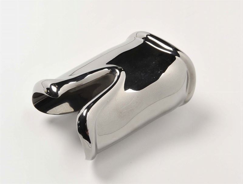 A ruthenium Bone cuff bangle bracelet. Elsa Peretti, Tiffany & Co.  - Auction Furnishings from the mansions of the Ercole Marelli heirs and other property - Cambi Casa d'Aste