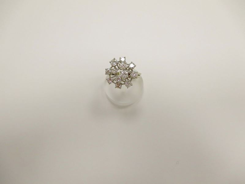 A diamond ring  - Auction Fine Art - Cambi Casa d'Aste