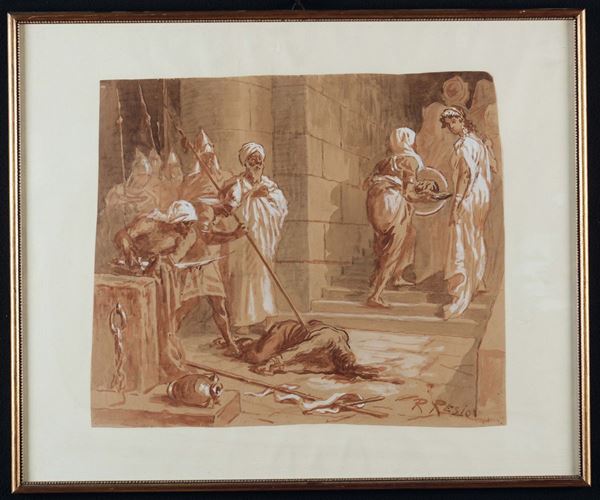 Raffaello Resio (1855-1927) Orientalista