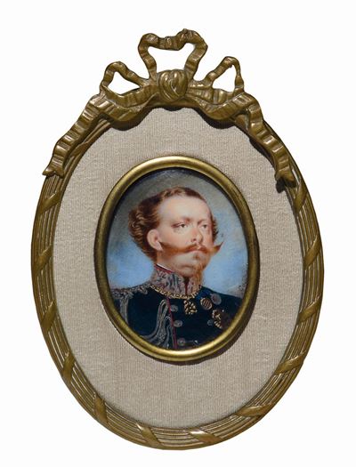 Miniatore del XIX Secolovittorio Emanuele II