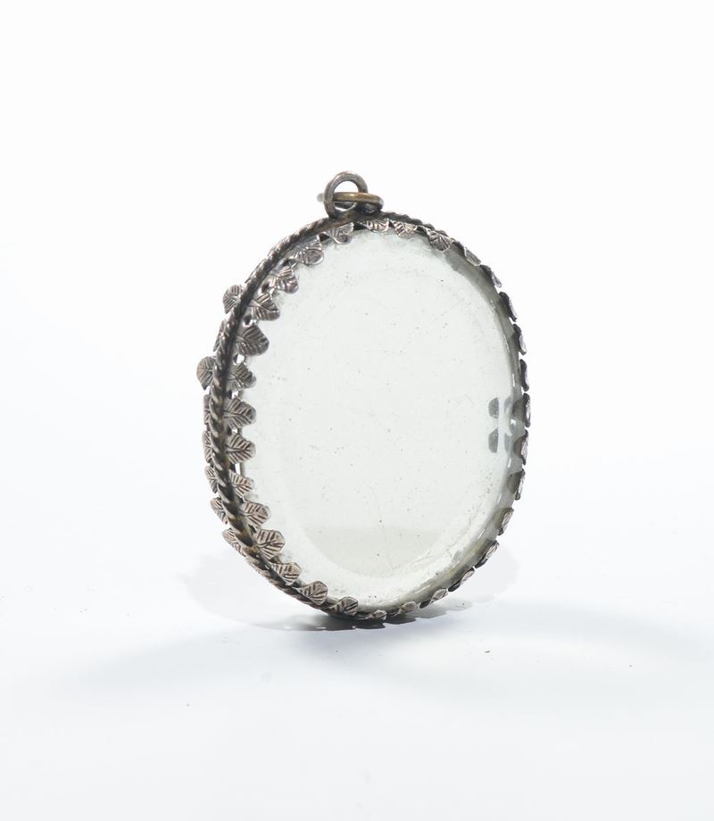 Cornice in argento per miniature  - Auction Asta a Tempo antiquariato - II - Cambi Casa d'Aste