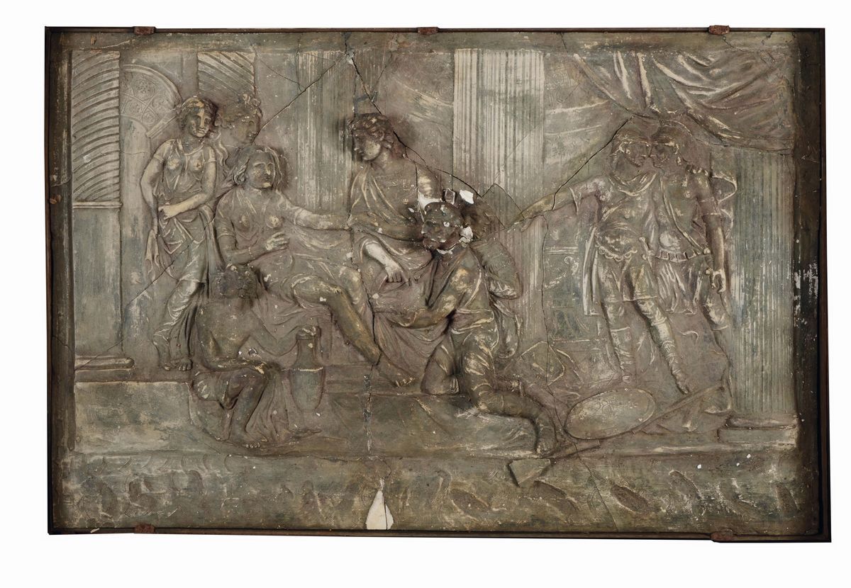 Tre Bassorilievi in Gesso, XX Secolo