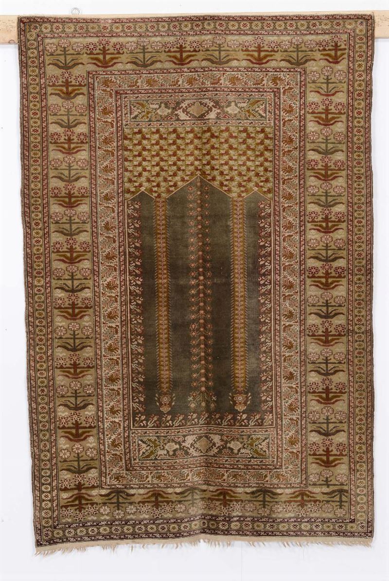 Tappeto anatolico Koula, fine XIX secolo  - Auction Ancient Carpets - Cambi Casa d'Aste