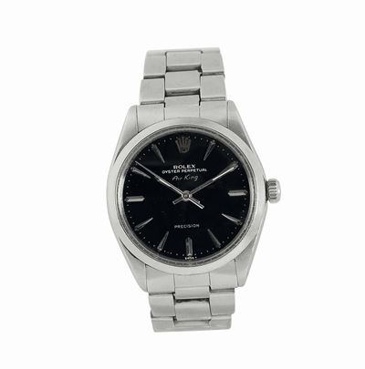Rolex, Oyster Perpetual Air King, Precision, Ref 5500, Cassa No. 1417108, Orologio da Polso, in A...
