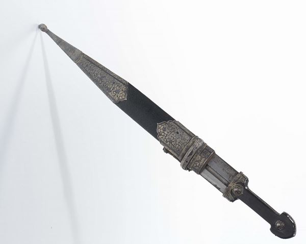 Pugnale ottomano in argento