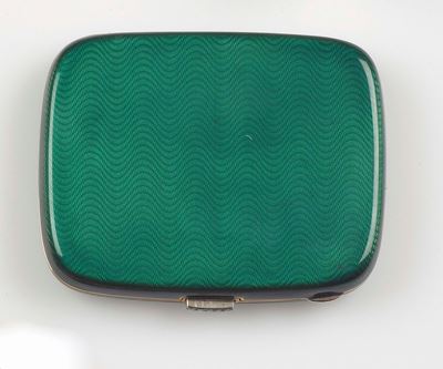 Portacipria con Smalto Verde