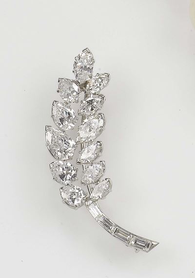 Faraone. Spilla con Diamanti
